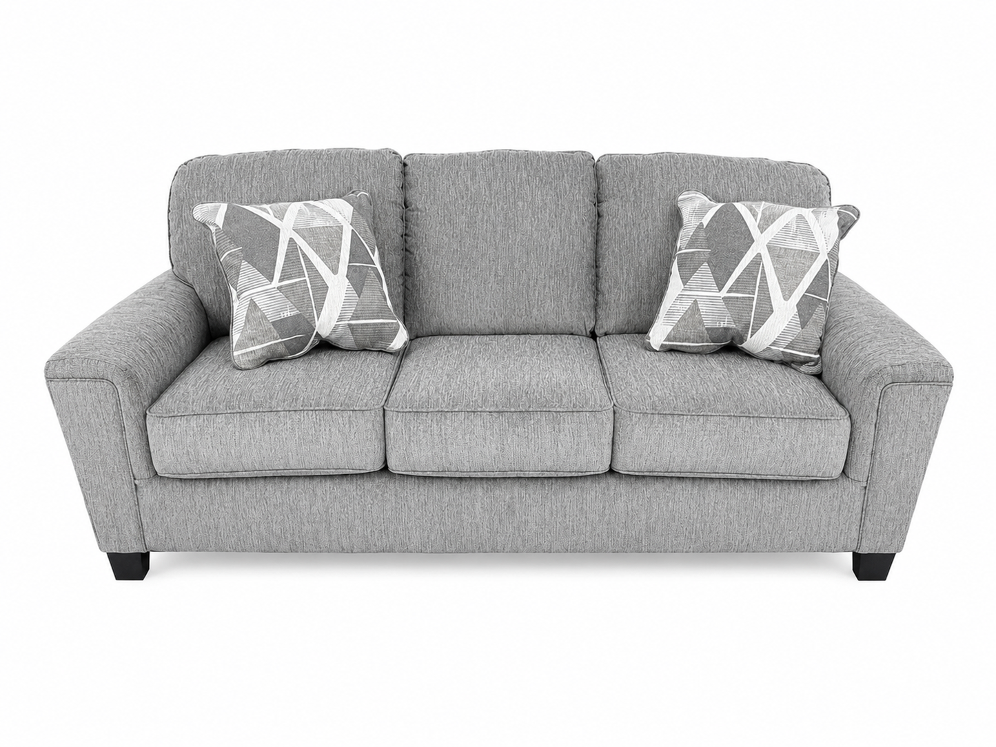 AH105 Deltona Graphite Living Room Sofa(Cushion dirty)