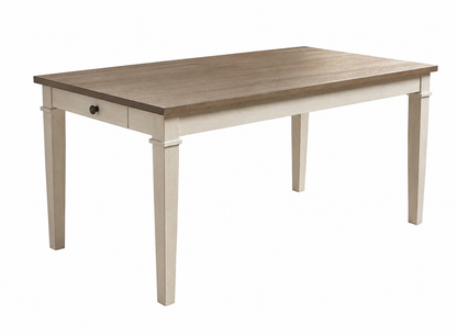 BJF250418 Perry Dining Table - White - Damage
