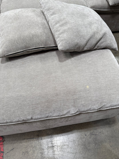 CS260007 Sereen 6-piece Fabric Modular Sectional, Taupe(Dirty)