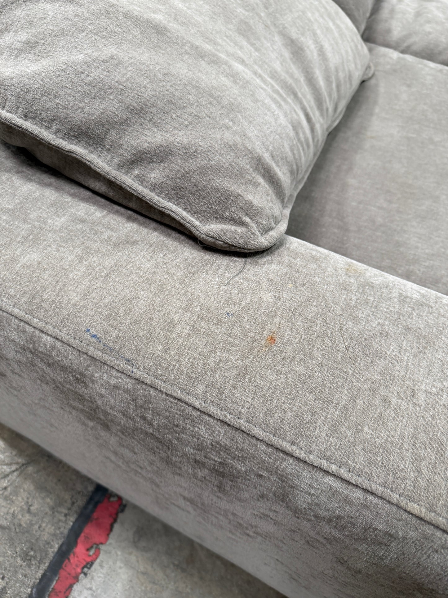 CS260007 Sereen 6-piece Fabric Modular Sectional, Taupe(Dirty)