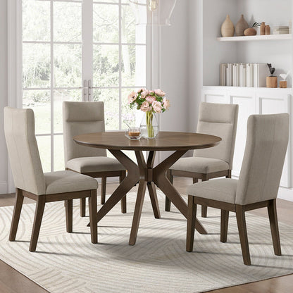 CS260034 Sophie 5pc Dining Set (Tabletop has scratches and a small chip)