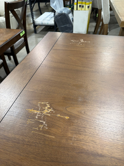 CS260043 Lathan Dining Table and 8 Chairs (Scratches & broken cable)