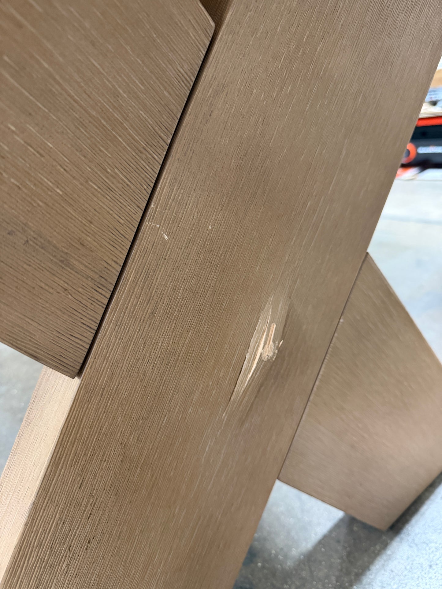 CS260049 Augusta Dining Table and 6 Chairs(Scratches)