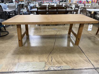 CS260044 Graham 9-piece Dining Table Set(Scratches, two left legs = uneven)