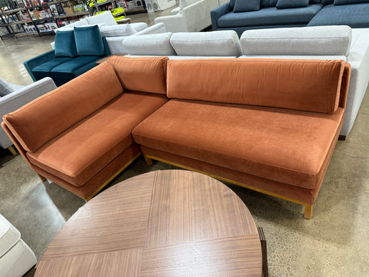 IDF240396 Sectional Sofa Jasper RUST SE-167