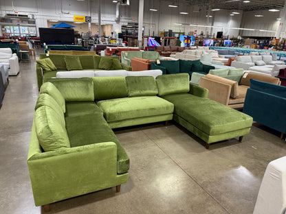 IDF240394 Sectional Sofa Winslow Moss AK-618-134