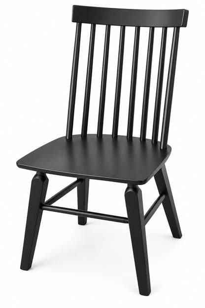 BJF250494 Dining Side Chair in Black - AS-IS - 1pcs