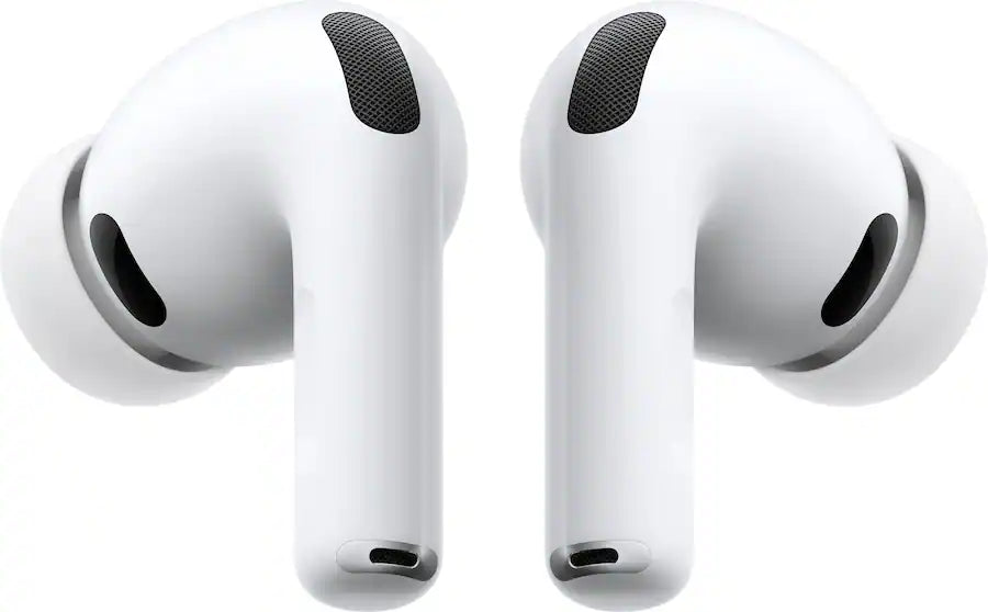 Apple - AirPods Pro 3, Wireless Active Noise Cancelling Earbuds with Heart Rate Sensing Feature - White  MFHP4LLA-C