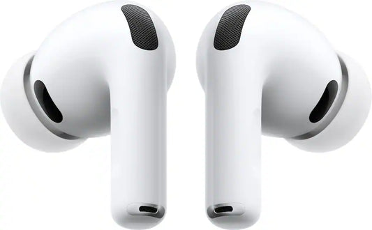 Apple - AirPods Pro 3, Wireless Active Noise Cancelling Earbuds with Heart Rate Sensing Feature - White  MFHP4LLA-C