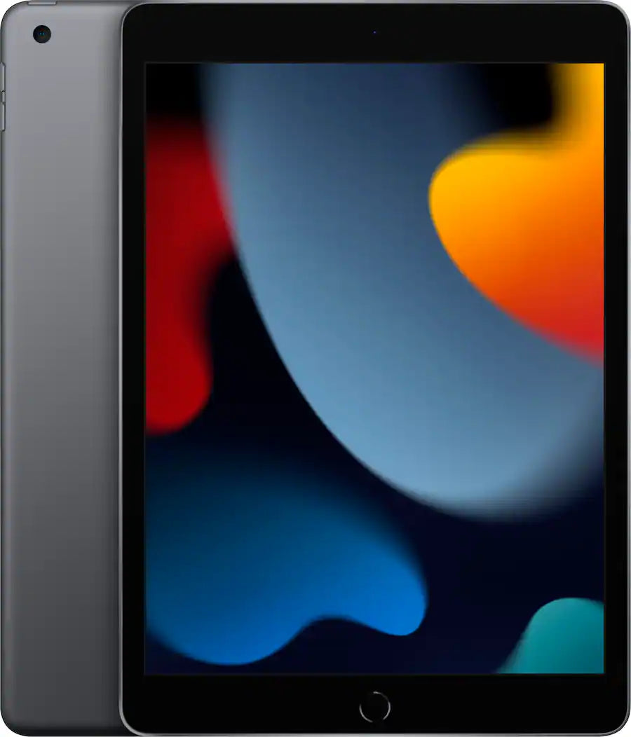 Apple - 10.2-Inch iPad (9th Generation) with Wi-Fi - 64GB - Space Gray MK2K3LLA-C