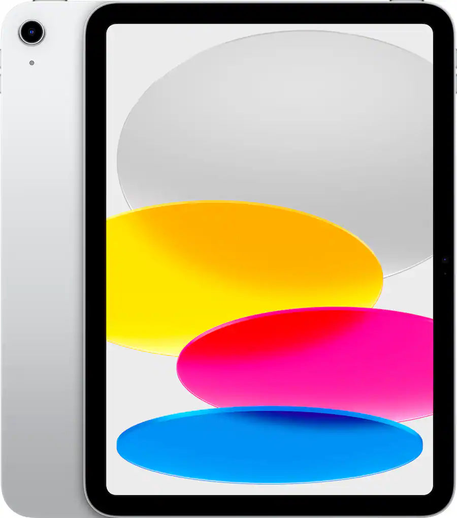 Apple - 10.9-Inch iPad - (10th Generation) with Wi-Fi - 64GB - Silver MPQ03LLA-R