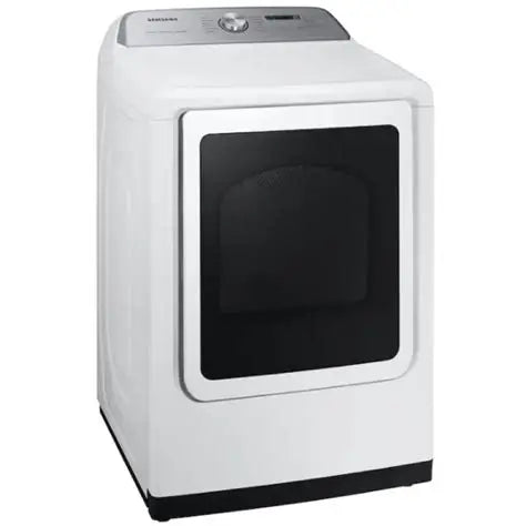 BLP00873 - Samsung - 7.4 Cu. Ft. Smart Gas Dryer with Steam Sanitize+ - White - DVG52A5500WA3