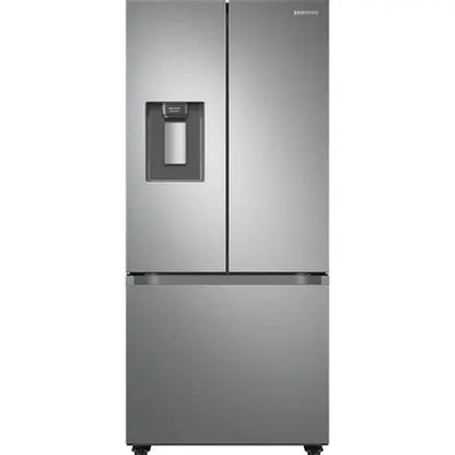 BLP00756 - Samsung 30 in. 22 cu. ft. Standard Depth Fingerprint Resistant Stainless Steel 3-Door French Door Smart Refrigerator - RF22A4221SRAA
