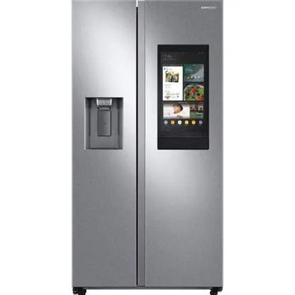 BLP00693 - Samsung 36 in. 26.7 cu. ft. Standard Depth Smart Side by Side Refrigerator in Stainless Steel with Family Hub - RS27T5561SRAA