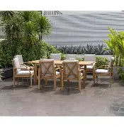 BJF250274 AMAZONIA BROOKE 9 PIECE DINING SET