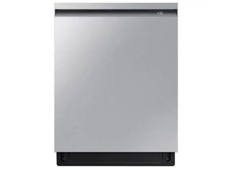 BLP00599 - Samsung - 24 in. Top Control Built-In Tall Tub Smart Dishwasher in Fingerprint Resistant Stainless Steel with AutoRelease - DW80B7070USAA