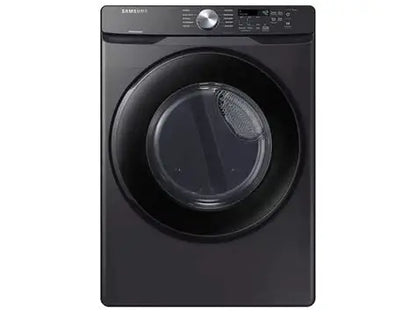 BLP00785 - Samsung 7.5 cu. ft. Vented Stackable Gas Dryer in Brushed Black with Sensor Dry - DVG45T6000VA3