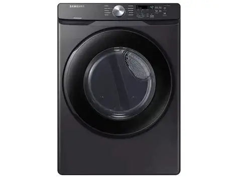BLP00785 - Samsung 7.5 cu. ft. Vented Stackable Gas Dryer in Brushed Black with Sensor Dry - DVG45T6000VA3