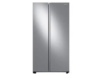 BLP00538 - Samsung - 28 cu. ft. Side-by-Side Smart Refrigerator with Large Capacity - Stainless Steel - RS28A500ASRAA