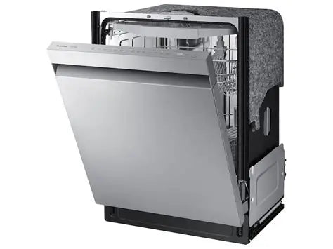 BLP00878 - Samsung 24 in. Built-In Tall Tub Smart 46 dBA Dishwasher in Stainless Steel with StormWash and AutoRelease Door - DW80CG5450SRA