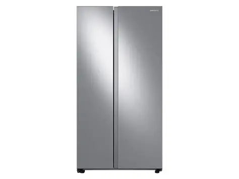 BLP00896 - Samsung - 28 cu. ft. Side-by-Side Smart Refrigerator with Large Capacity - Stainless Steel - RS28A500ASRAA