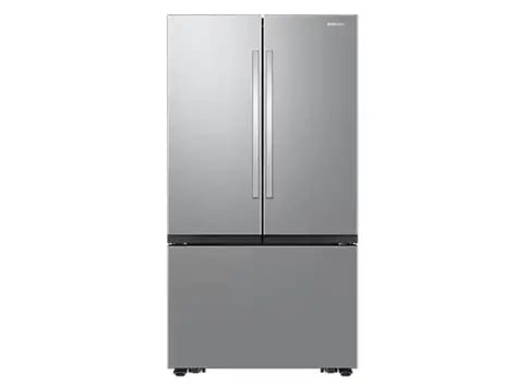 BLP00571 - Samsung - 27 cu. ft. Mega Capacity Counter Depth 3-Door French Door Refrigerator - RF27CG5100SRAA