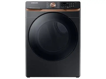 BLP00784 - Samsung 7.5 cu. ft. Vented Smart Gas Dryer in Brushed Black with Steam Sanitize+ and Sensor Dry - DVG50BG8300VA