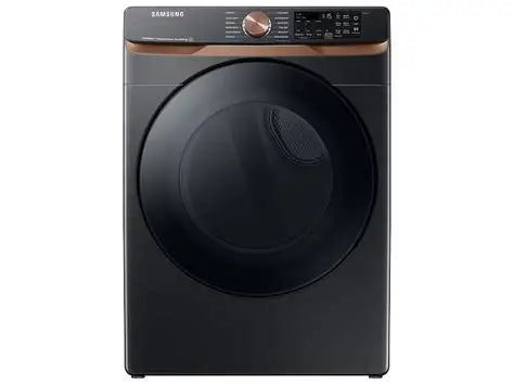 BLP00784 - Samsung 7.5 cu. ft. Vented Smart Gas Dryer in Brushed Black with Steam Sanitize+ and Sensor Dry - DVG50BG8300VA
