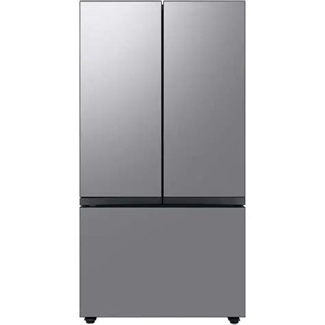 BLP00889 - SAMSUNG Bespoke 30 cu. ft. Standard Depth 3-Door French Door Smart Refrigerator - RF30BB6600QLA