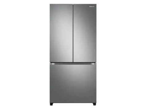 BLP00586 - Samsung -  33 in. 18 cu. ft. Counter Depth 3-Door French Door Smart Refrigerator in Stainless Steel - RF18A5101SRAA