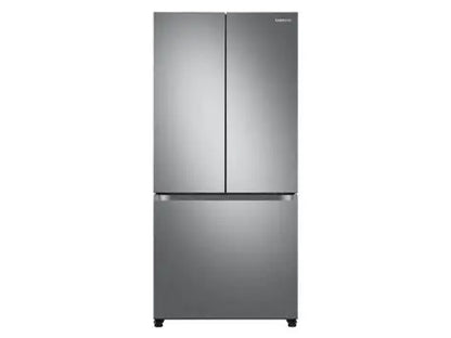 BLP00586 - Samsung -  33 in. 18 cu. ft. Counter Depth 3-Door French Door Smart Refrigerator in Stainless Steel - RF18A5101SRAA