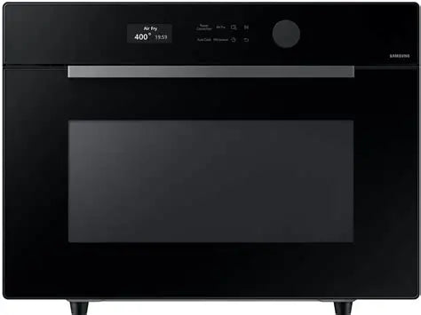 BLP00557 - SAMSUNG 1.2 cu. ft. Countertop Convection Microwave with Air Fry, Black Glass - MC12DB8700CKA