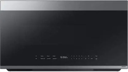 BLP00818 - Samsung - Bespoke 2.1 Cu. Ft. Over-the-Range Microwave with Sensor Cooking and Auto Dimming Glass Touch Controls - ME21DG6700SRA