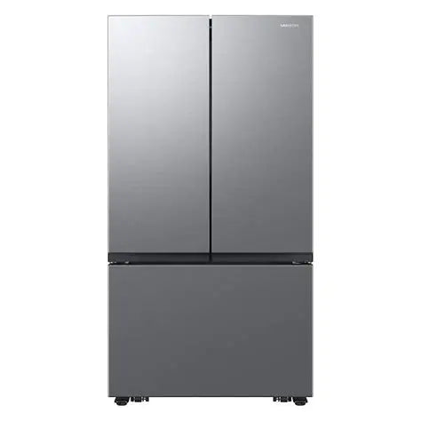 BLP00886 - Samsung 27 cu. Ft. Counter Depth 3-Door Fingerprint Resistant Stainless Look French Door Refrigerator RF27CG5010S9A
