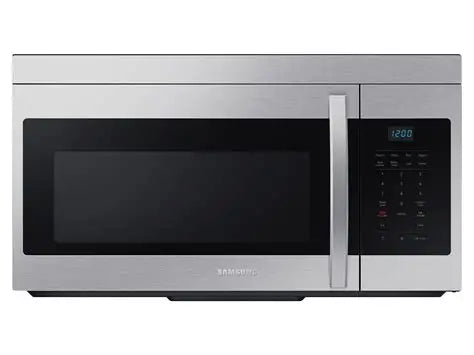 BLP00639 - Samsung 1.6 cu. ft. 1000 W Stainless Steel Over-the-Range Microwave with Auto Cook - ME16A4021ASAA
