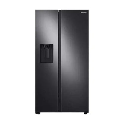 BLP00468 Samsung - 27.4 cu. ft. Side-by-Side Refrigerator with Large Capacity - Black Stainless Steel - RS27T5200SGAA
