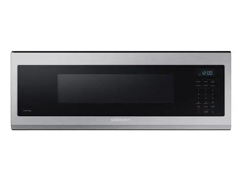 BLP00817 - SAMSUNG 1.1 cu. ft. 1100 W Fingerprint Resistant Stainless Steel Smart SLIM Over-the-Range Microwave - ME11A7510DSAA