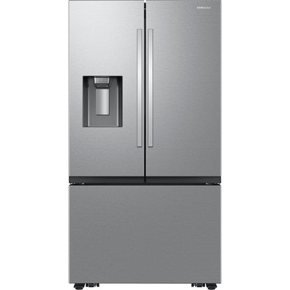 BLP00806 - Samsung 36 in. 31 cu. ft. 3-Door Standard Depth French Door Refrigerator in Stainless Steel RF32CG5B30SRA