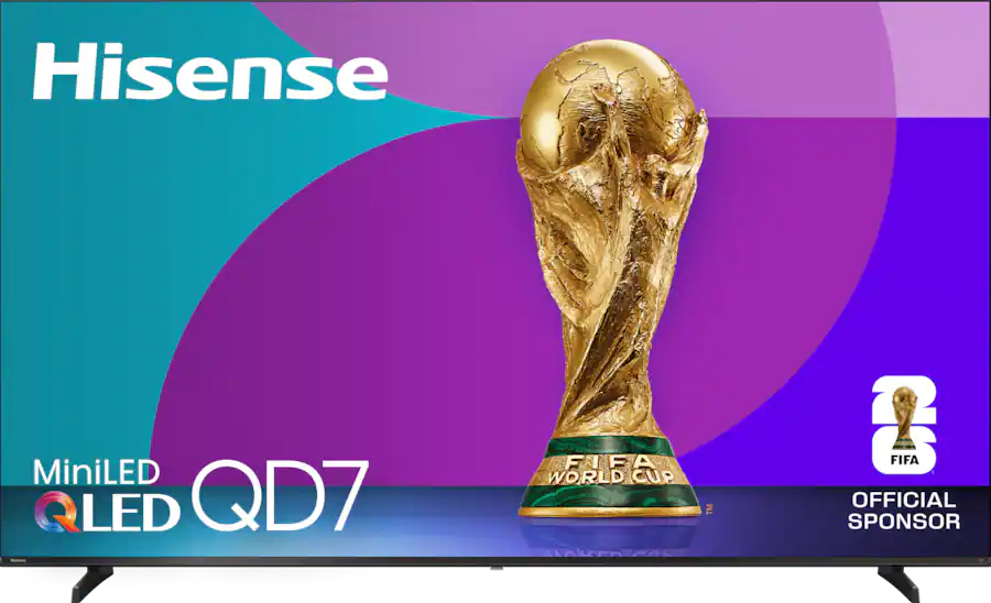 Hisense - 55" Class QD7 Series MiniLED QLED 4K UHD HDR Smart Fire TV  55QD7QF-R