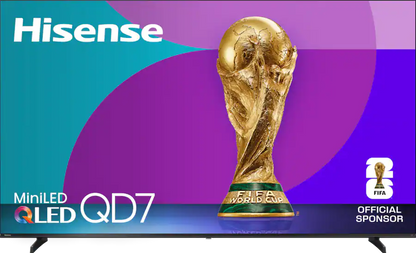 Hisense - 55" Class QD7 Series MiniLED QLED 4K UHD HDR Smart Fire TV  55QD7QF-R