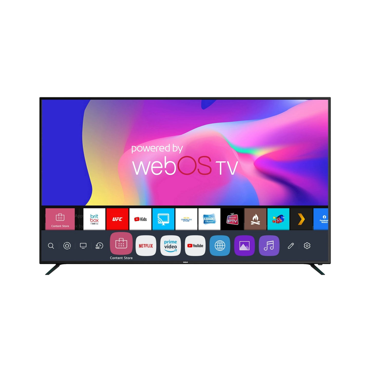 RCA 55" 4K UHD HDR LED WebOS Smart TV RWOSU5549-R