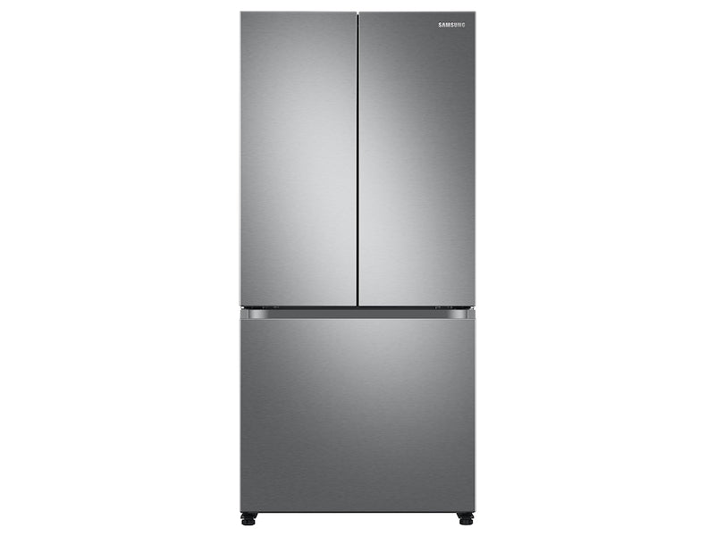 BLP00853 - Samsung 33 in. 18 cu. ft. Counter Depth 3-Door French Door Smart Refrigerator in Stainless Steel - RF18A5101SRAA
