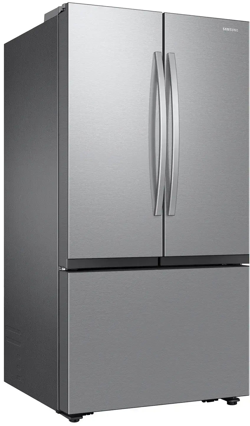 Samsung - 32 cu. ft. 3-Door French Door Smart Refrigerator with Dual Auto Ice Maker - Stainless Steel - RF32CG5100SRAA (0BXF4BBX900010T)