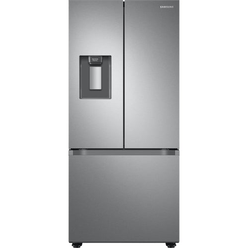 BLP00824 - Samsung 30 in. 22 cu. ft. Standard Depth Fingerprint Resistant Stainless Steel 3-Door French Door Smart Refrigerator - RF22A4221SRAA