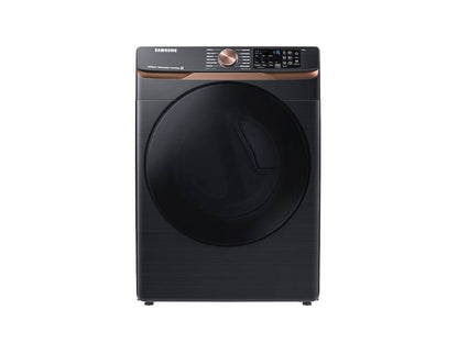 BLP00631 - Samsung 7.5 cu. ft. Vented Smart Gas Dryer in Brushed Black with Steam Sanitize+ and Sensor Dry - DVG50BG8300VA