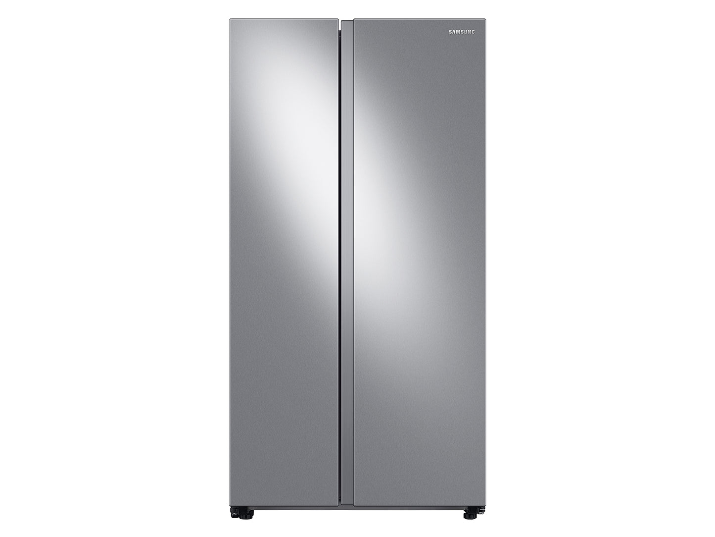 BLP00858 - Samsung - 28 cu. ft. Side-by-Side Smart Refrigerator with Large Capacity - Stainless Steel - RS28A500ASRAA