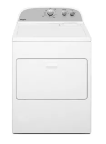 BLP00392 - Whirlpool - 7 Cu. Ft. Electric Dryer with AutoDry Drying System - White