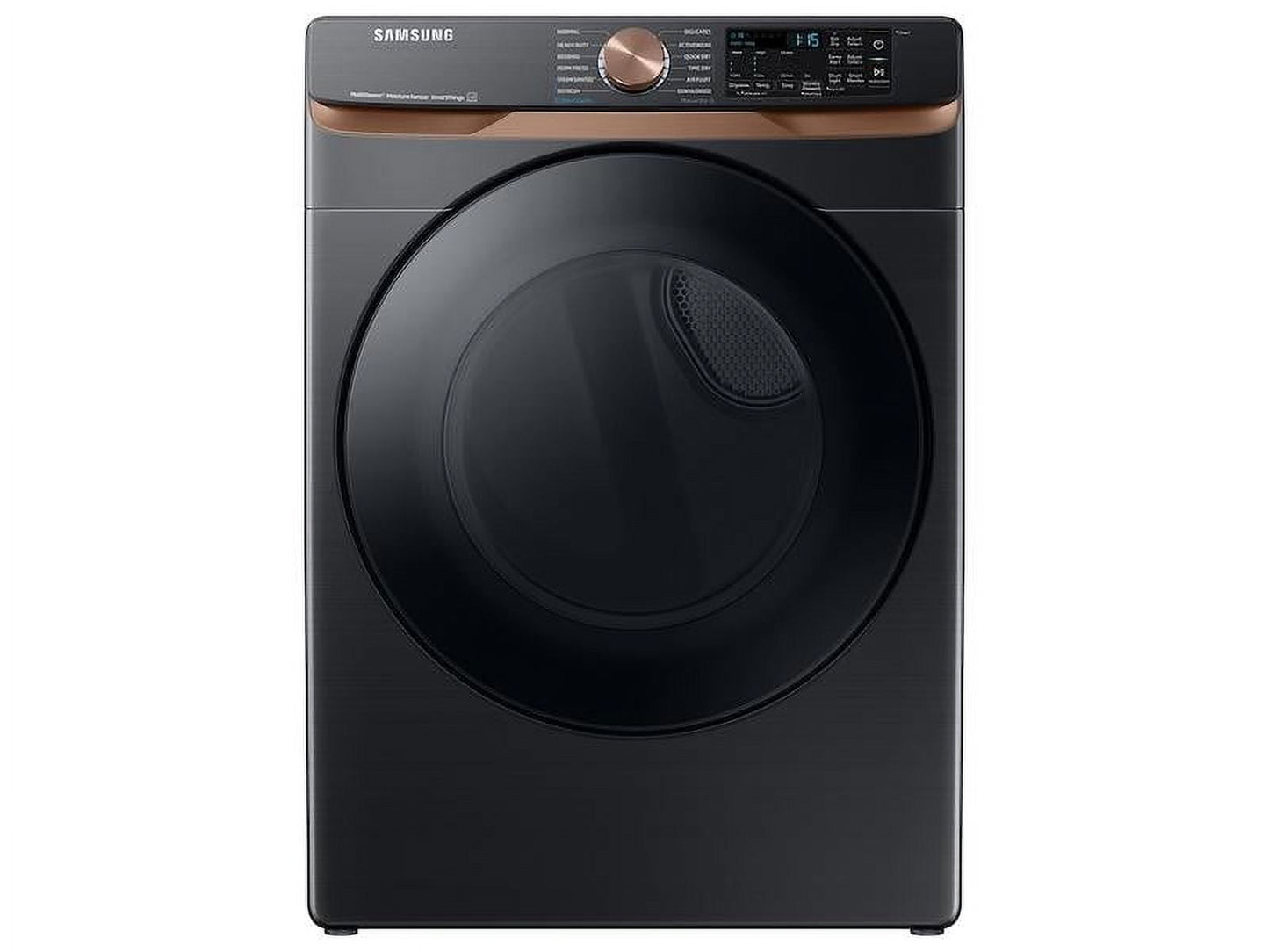BLP00705 - Samsung 7.5 cu. ft. Vented Smart Gas Dryer in Brushed Black with Steam Sanitize+ and Sensor Dry - DVG50BG8300VA