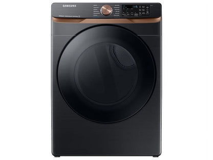 BLP00705 - Samsung 7.5 cu. ft. Vented Smart Gas Dryer in Brushed Black with Steam Sanitize+ and Sensor Dry - DVG50BG8300VA