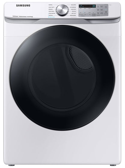 BLP01047 - Samsung - 7.5 Cu. Ft. Stackable Smart Gas Dryer with Steam Sanitize+ - DVG45B6300WA3